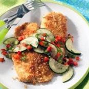 Tilapia with Cucumber Salad
