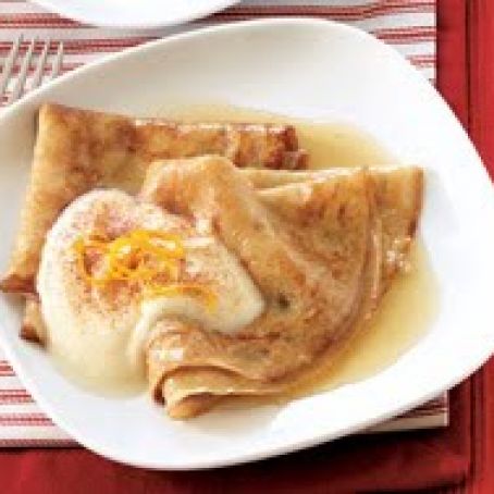 Gingerbread Crepes with Maple Cream - 1NM