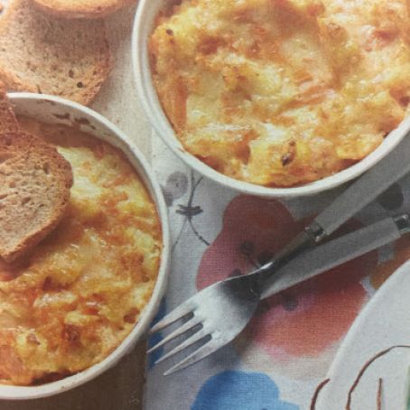 Individual Mashed Carrot and Potato Bakes