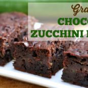 Zucchini Bread,Grain Free Chocolate  (Paleo, Gluten Free)