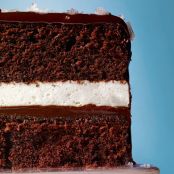 Salted Caramel Ding Dong Cake