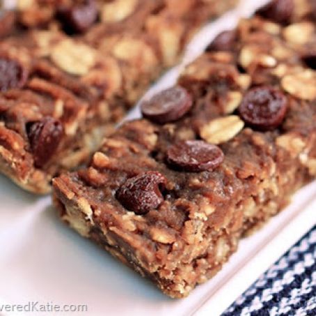 Chocolate Chip Banana Love Bars
