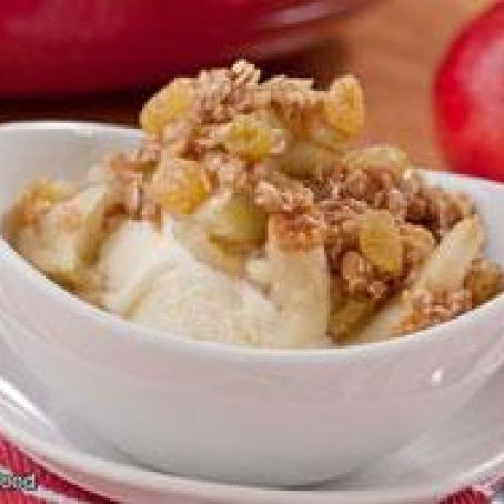 Apple Crunch Cobbler