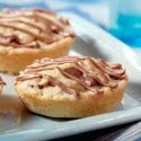 Peanut Butter and Milk Chocolate Chip Tassies