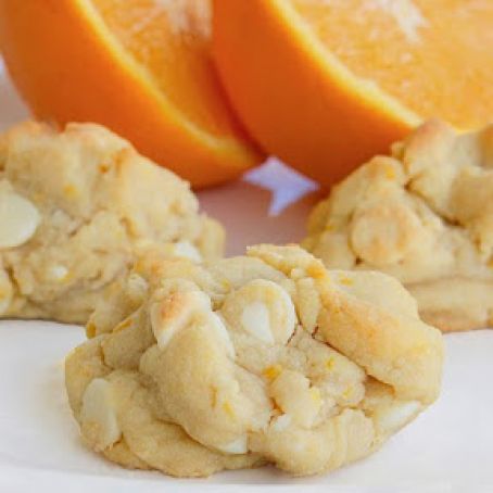 Orange Creamsickle Cookies