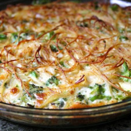 Pasta Breakfast Pie