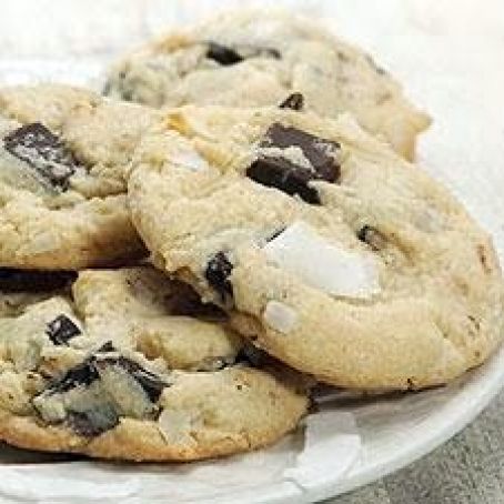 Chewy Coconut Chocolate Chunks