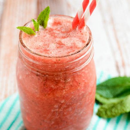 Strawberry-Watermelon Refresher Juice