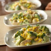 2-Step Skillet Chicken Broccoli Divan