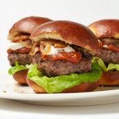 Spiced Sliders with Date Ketchup