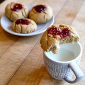Cookies - PBJ Thumbprint Cookies