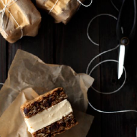 Oatmeal Cookie Ice Cream Sandwiches