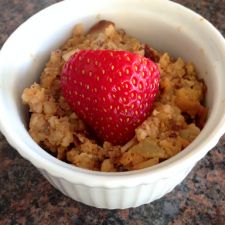 Quinoa Pumpkin-Apple Crumble