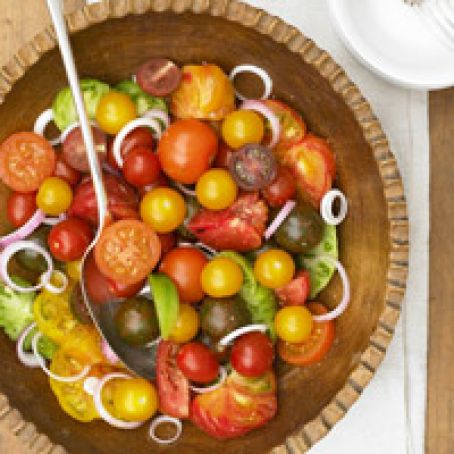 Tomato and Red Onion Salad