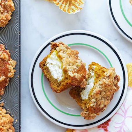 Inside-Out Pumpkin Muffins