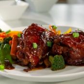 Red-Cooked Chicken with Assorted Vegetables