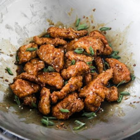 Skinny General Tso's Chicken Copycat
