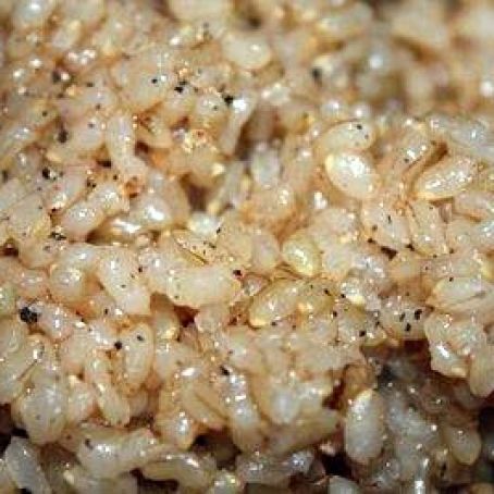 Short Grain Brown Rice Risotto – foundation recipe