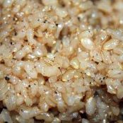 Short Grain Brown Rice Risotto – foundation recipe