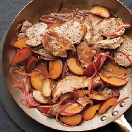 Sauteed Pork and Plums