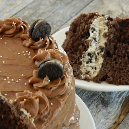 Chocolate Oreo Cream Cake