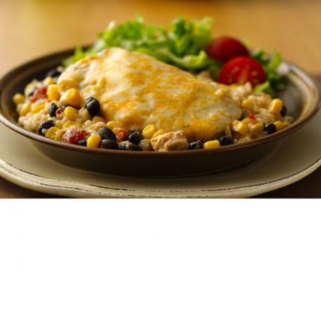 Cheesy Chicken and Rice Casserole