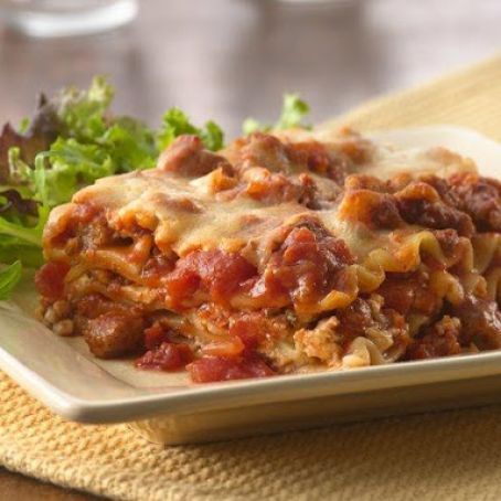 Italian Sausage Lasagna