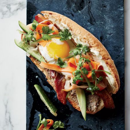 Breakfast Banh Mi Sandwiches