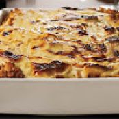 Lasagna-Style Baked Pennette with Meat Sauce