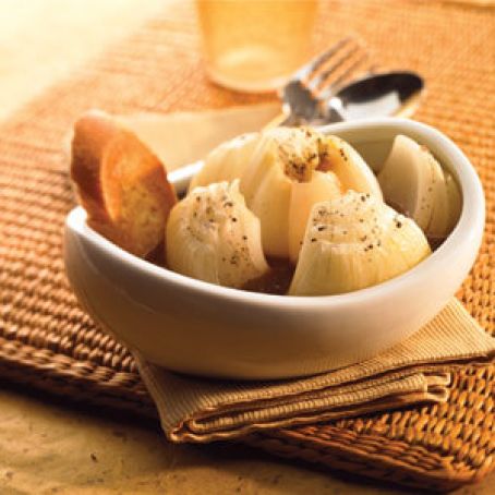 Grilled Vidalia Onions with Bacon Butter