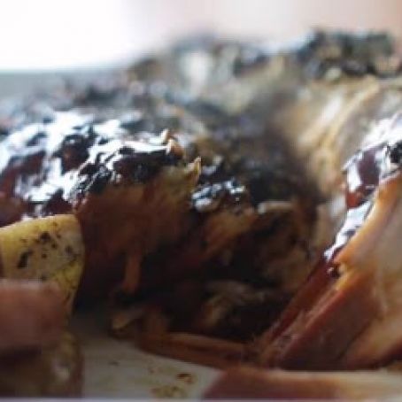 Slow Cooker Parmesan Honey Pork Roast