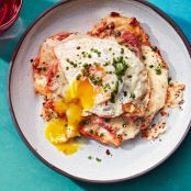 Chicken Paillard Croque Monsieur or Madame
