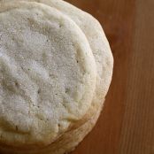 Giant Vanilla Sugar Cookies