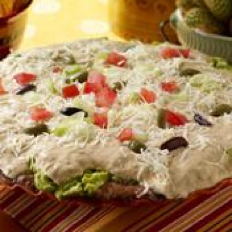 Mexican Layered Appetizer for a Crowd