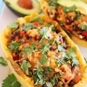 Southwestern Stuffed Spaghetti Squash