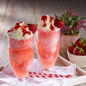 STRAWBERRY ICE CREAM FLOAT