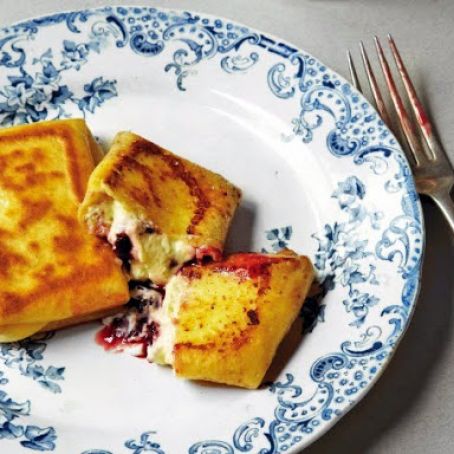 Goat Cheese Blintzes