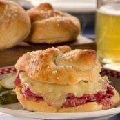 Soft Pretzel Reubens
