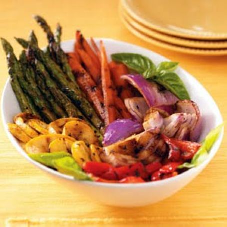 Grilled Vegetable Platter Recipe