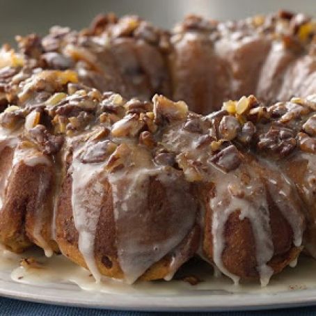 Cinnamon Roll Cranberry Orange Pull Apart