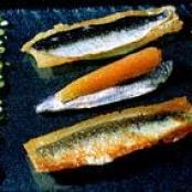 Breaded Sardines with Picada and Roe
