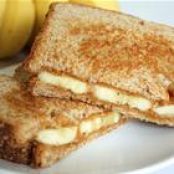 Grilled Peanut Butter and Banana Sandwich