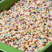Cake Batter Rice Krispies Recipe