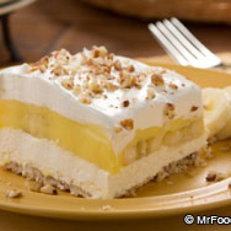 Banana Cream Squares