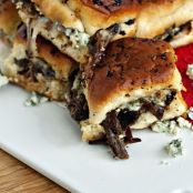 Beef and Blue Sliders