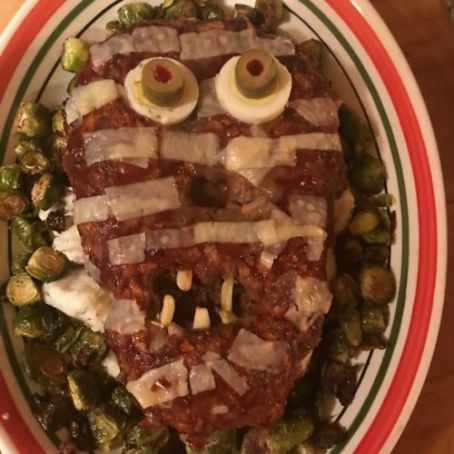 Halloween Zombie Meatloaf