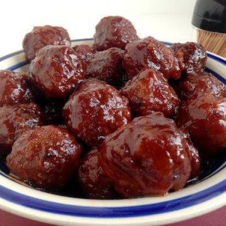 Crockpot Sweet and Sour Meatballs