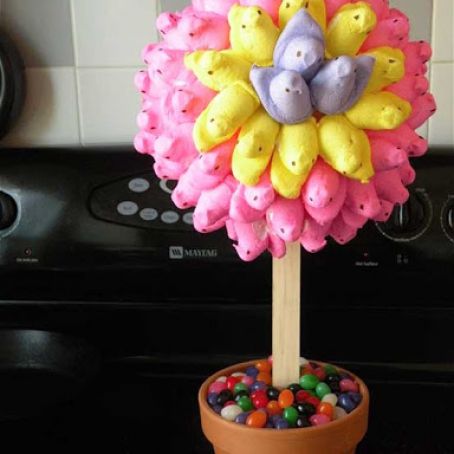 Peeps Topiary