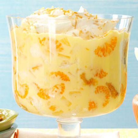 Pineapple Orange Trifle Recipe