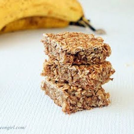Banana Oat Bars